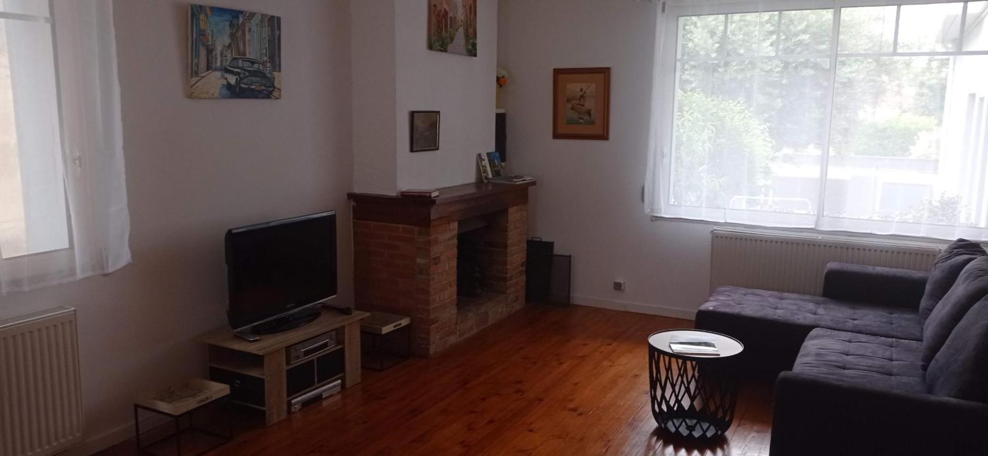 Apartament 80 M2 Independant 4 Personnes Direct Gare Ou Aeroport Jardin Piscine Tuluza Zewnętrze zdjęcie